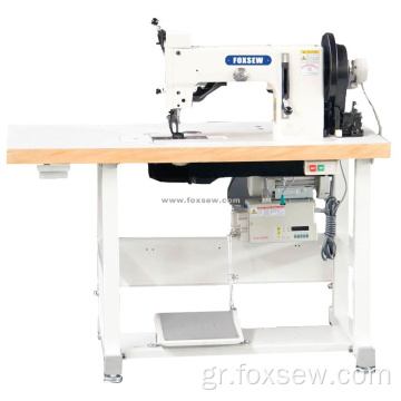 Επάνω και κάτω τροφοδοσία δύο σημείων πάχους νήμα zigzag ραπτομηχανή